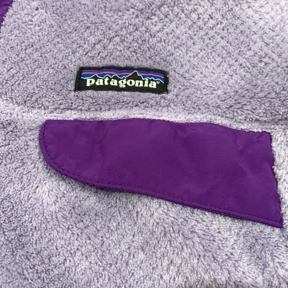 Patagonia Womens Purple Re-Tool Snap-T Pullover Sweater - WOMENS SIZE SMALL - Picture 6 of 14